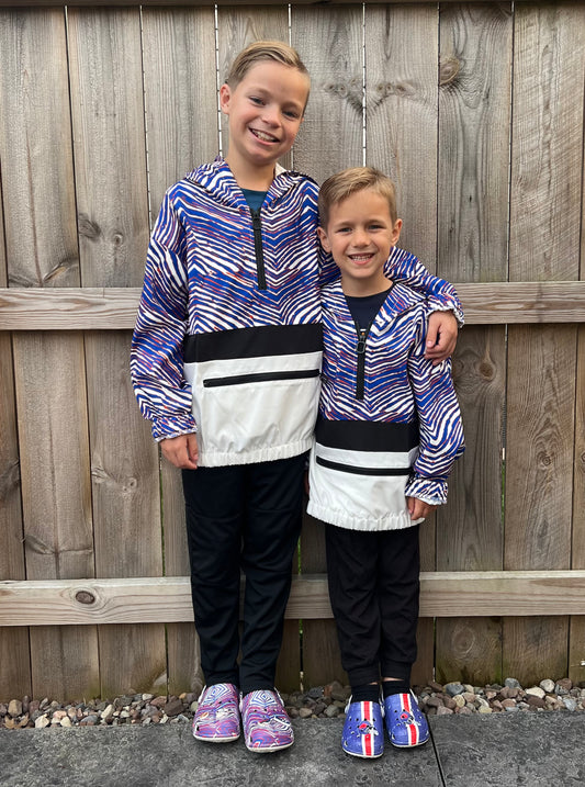 Buffalo Stripe Windbreaker Youth