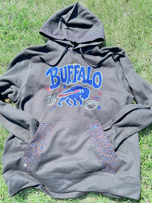 Bling Buffalo Hoodie
