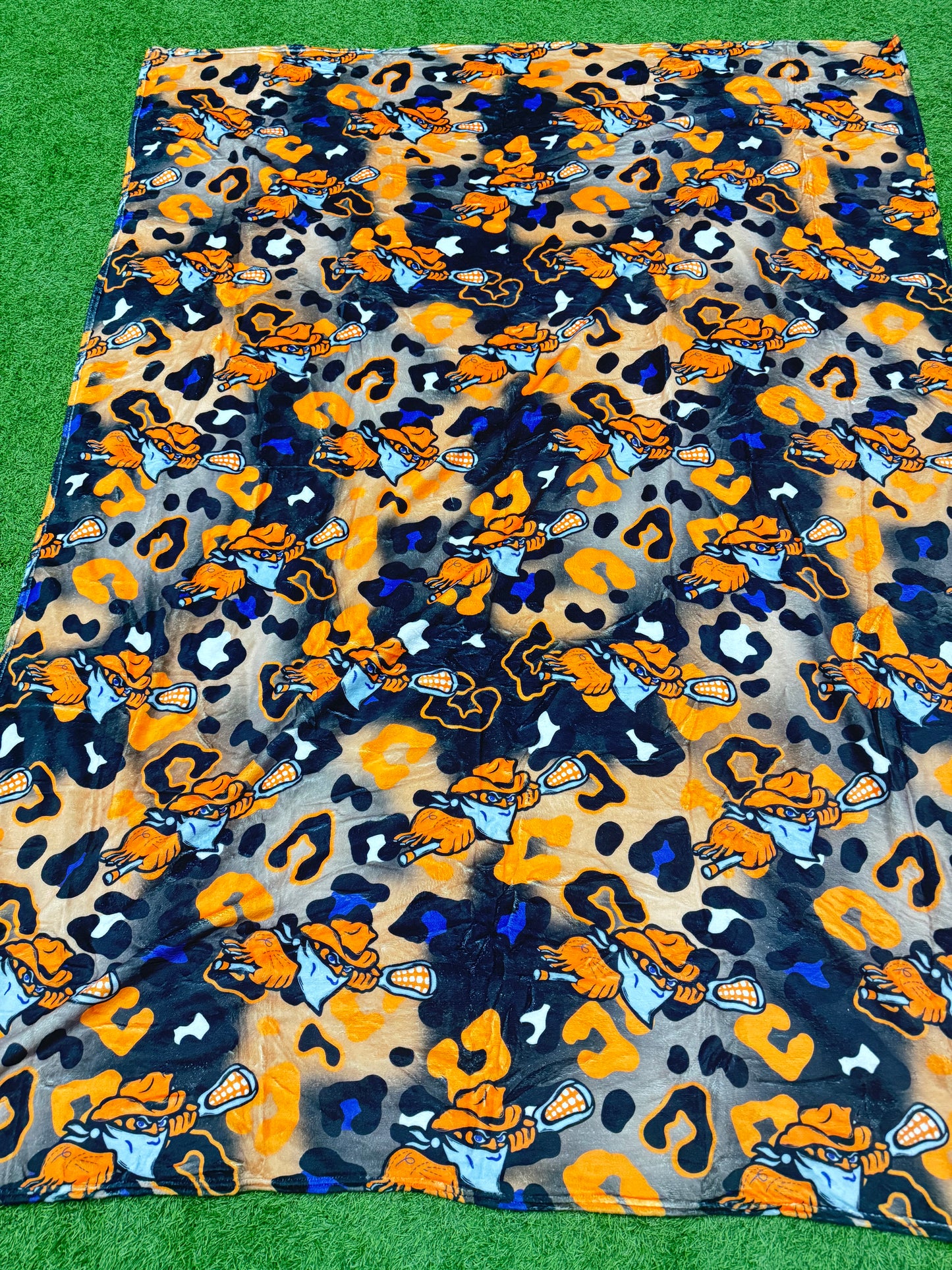 Leopard Lacrosse Blanket