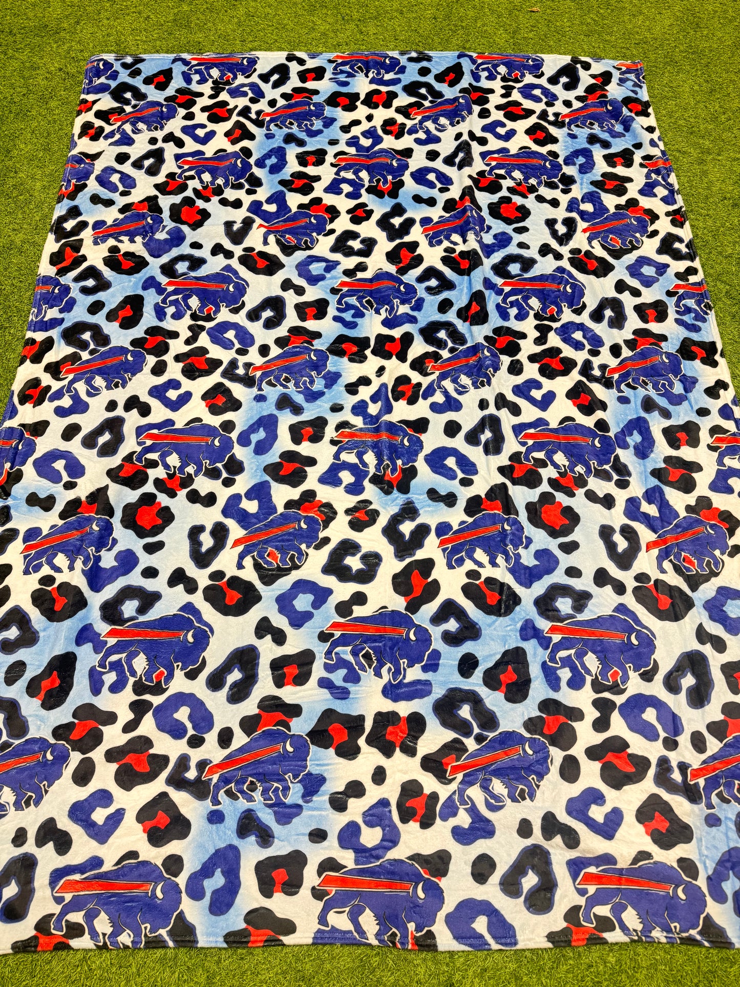 Leopard Football Blanket