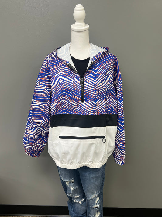 Buffalo Stripe Windbreaker Adult