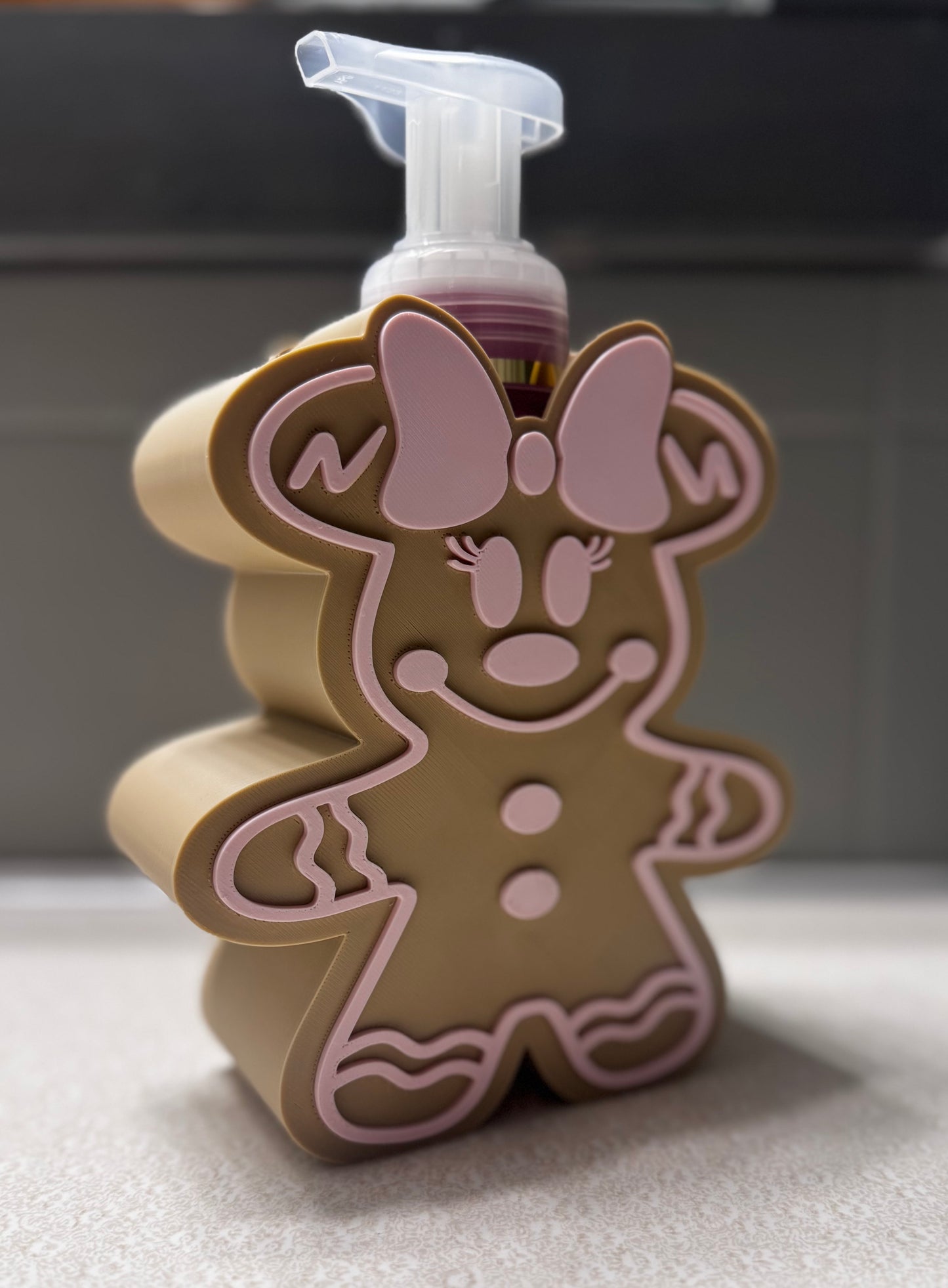Gingerbread Mouse Soap Holder