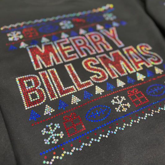 Merry Billsmas Spangle m Crewneck