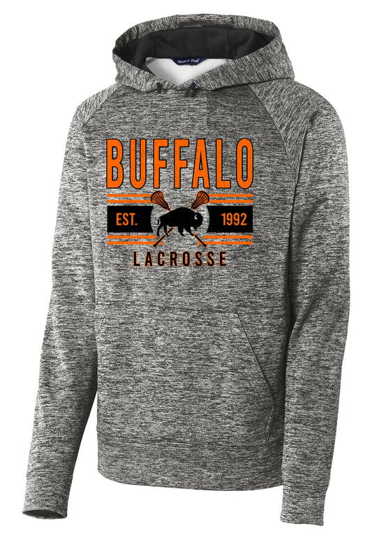 Buffalo Lacrosse Heathered Hoodie