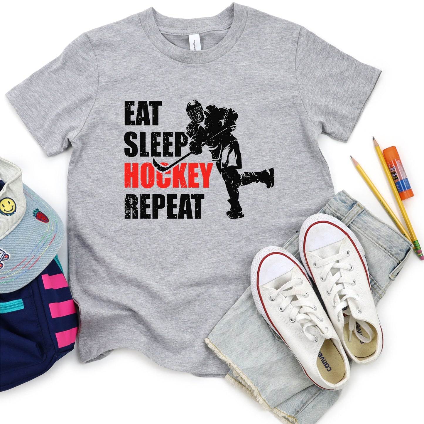 Eat Sleep Hockey Repeat