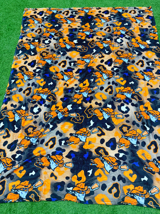 Leopard Lacrosse Blanket