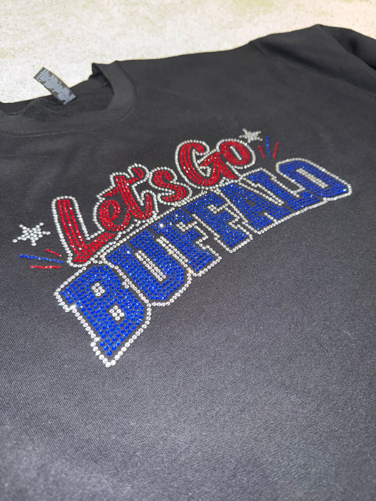 Let’s Go Buffalo Bling Crewneck