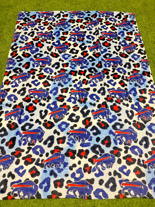 Leopard Football Blanket