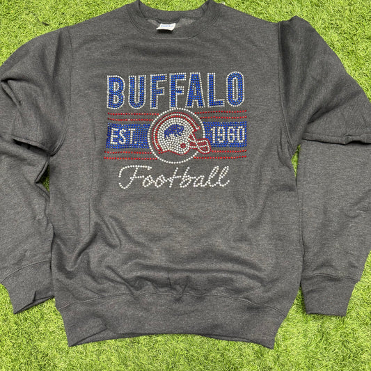 Buffalo Football Rhinestone YOUTH