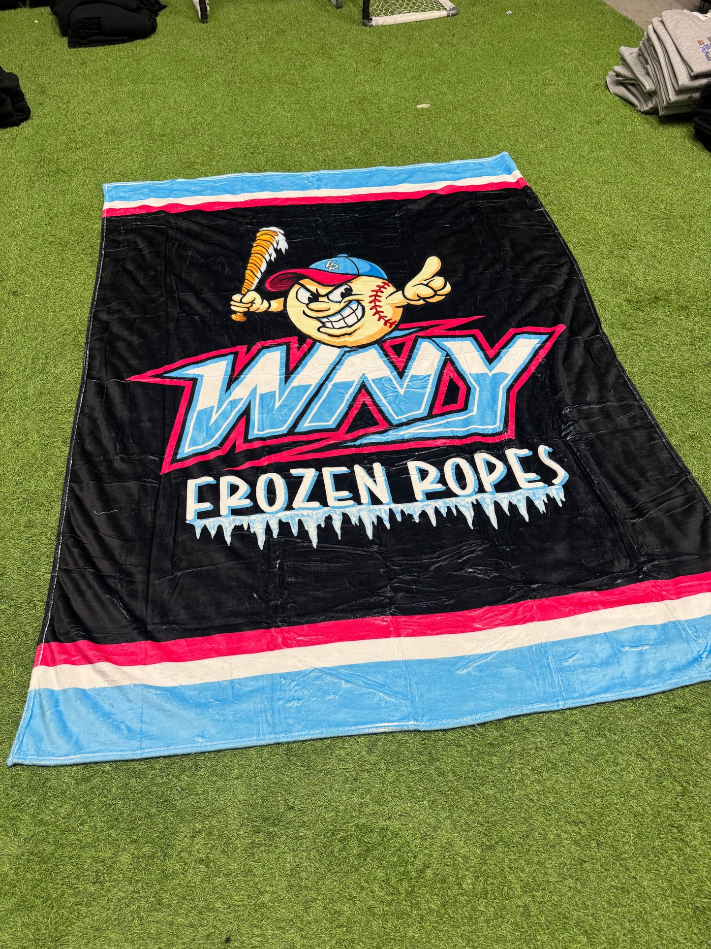 Frozen Ropes Blanket