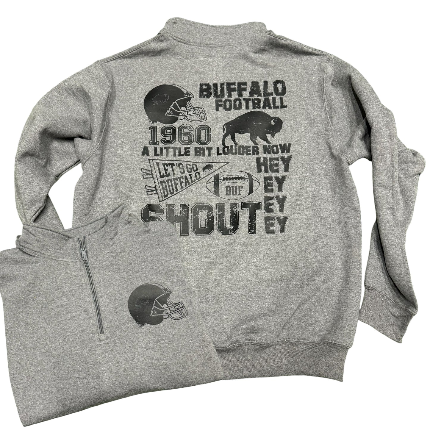 Buffalo Football 1/4 zip