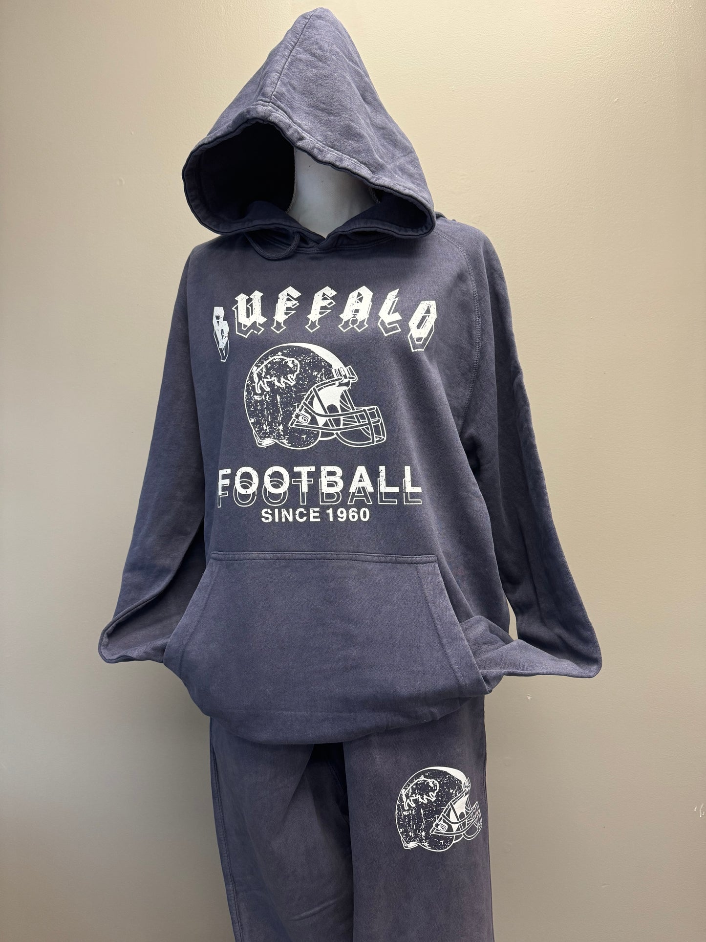 Buffalo Football Vintage Hoodie Only