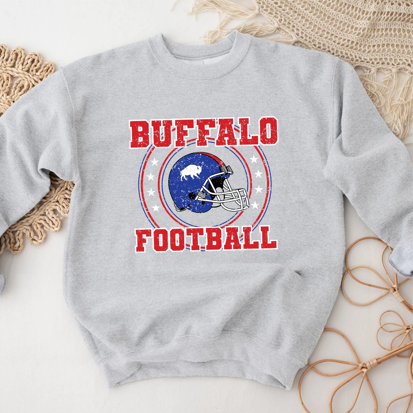 Distressed Buffalo Football